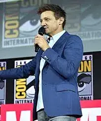 Hawkeye Event Jeremy Renner Blue Blazer