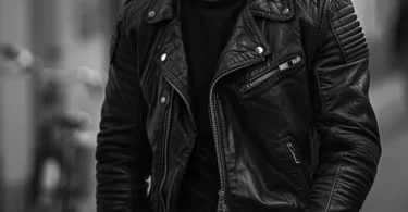 Men Best Leather Biker Jackets For Winter Wardrobe
