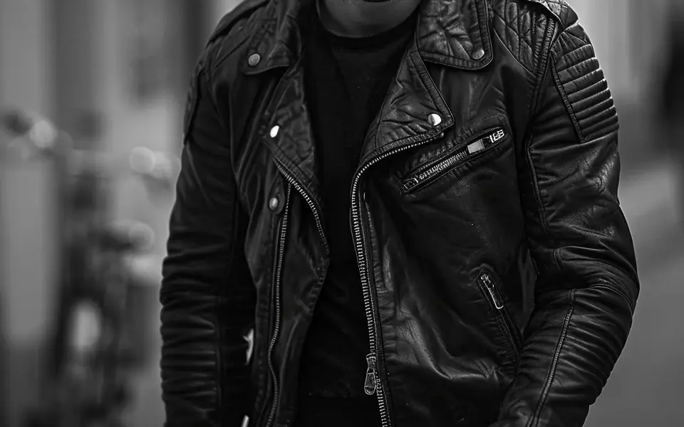 Men Best Leather Biker Jackets For Winter Wardrobe