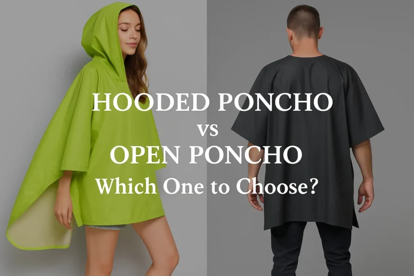 Hooded Poncho vs Open Poncho – Which One to Choose