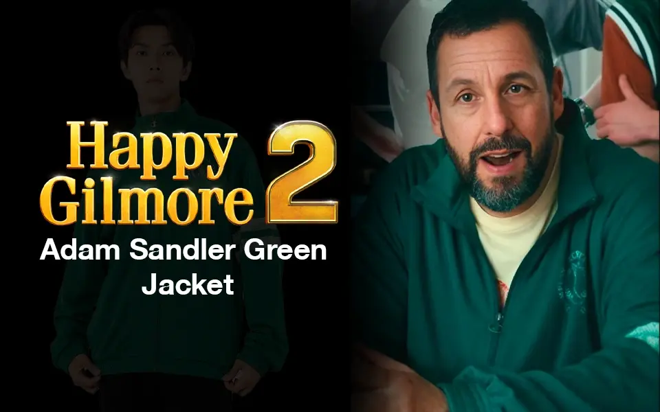 Happy Gilmore 2 Adam Sandler Green Jacket