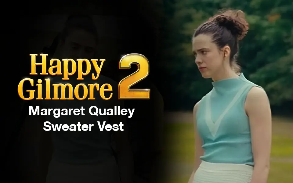 Happy Gilmore 2025 Margaret Qualley Sweater Vest