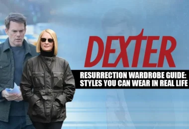 Dexter Resurrection S01 Mia Lapierre Fur Leather Jacket