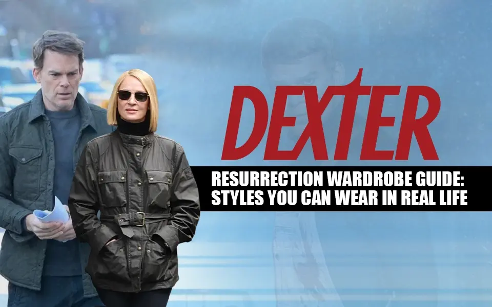 Dexter Resurrection S01 Mia Lapierre Fur Leather Jacket