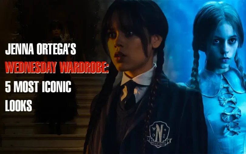 Wednesday S2 Jenna Ortega Black Jacket