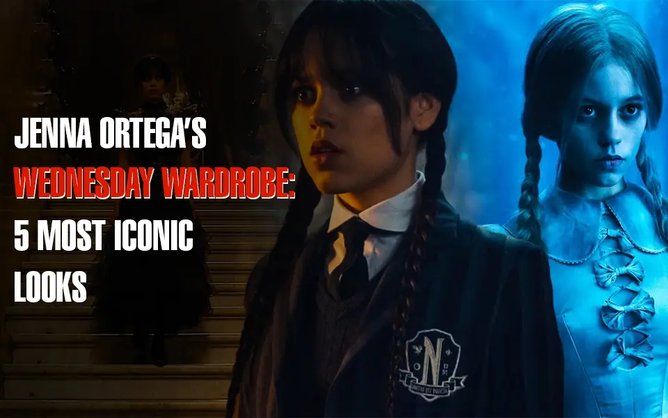Wednesday S2 Jenna Ortega Black Jacket