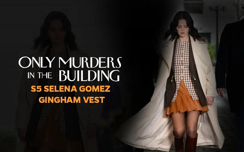 Only Murders In The Building S5 Selena Gomez Sleeveless Mini Dress