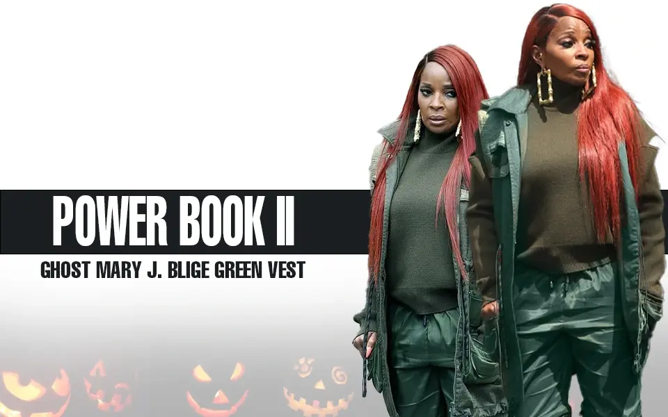 Power Book II Ghost Mary J. Blige Green Vest