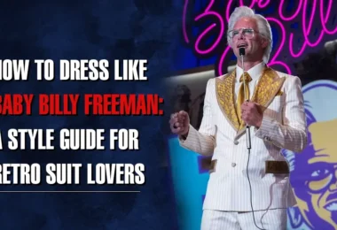 How to Dress Like Baby Billy Freeman A Style Guide for Retro Suit Lovers