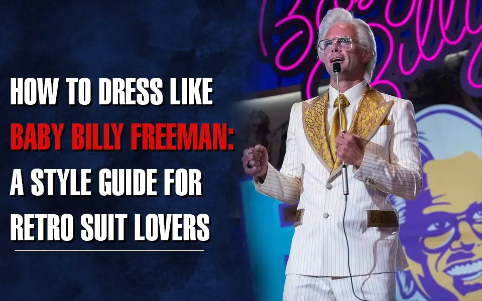 How to Dress Like Baby Billy Freeman A Style Guide for Retro Suit Lovers