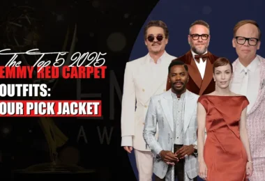 The Top 5 2025 Emmy Red Carpet Outfits Our Pick jacket