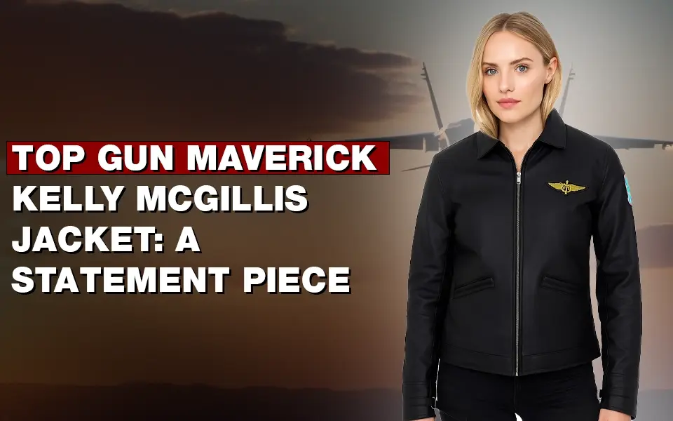Top Gun Maverick Kelly McGillis Jacket A Statement Piece