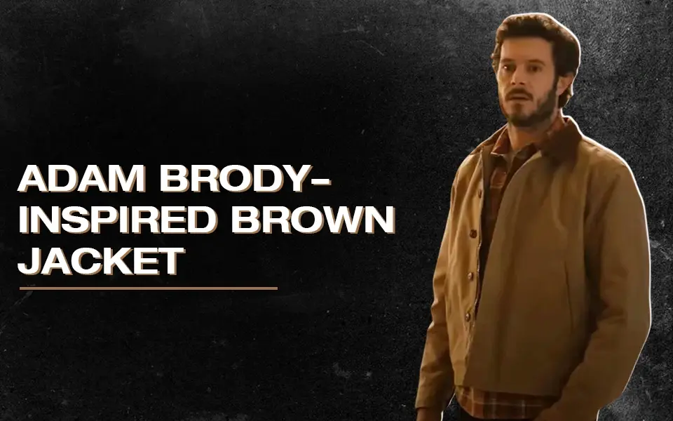Adam Brody-Inspired Brown Jacket