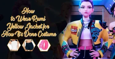 How to Wear Rumi Yellow Jacket for How It’s Done Costume