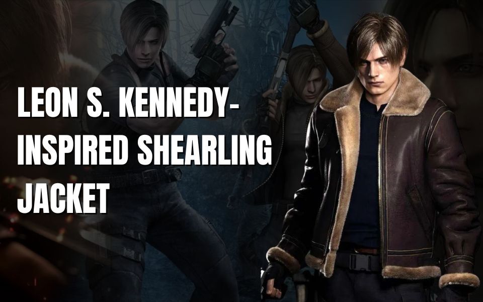 Leon S. Kennedy-Inspired Shearling Jacket