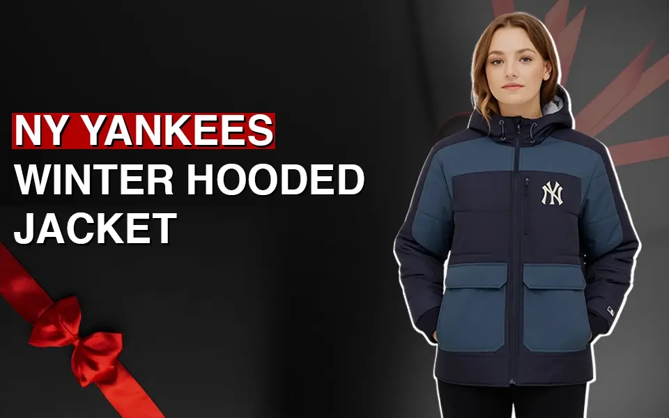 NY Yankees Winter Hooded Jacket