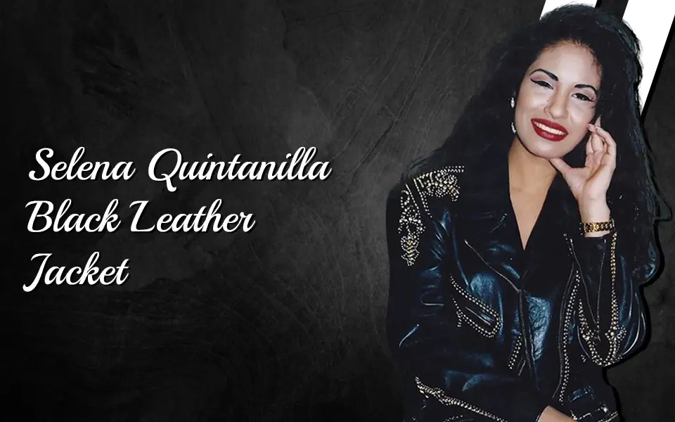 Selena Quintanilla Black Leather Jacket
