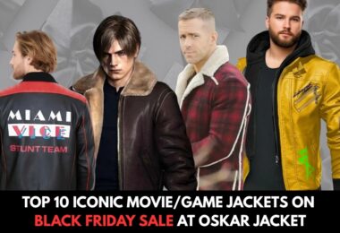 Top 10 Iconic MovieGame Jackets on Black Friday Sale at Oskar Jacket