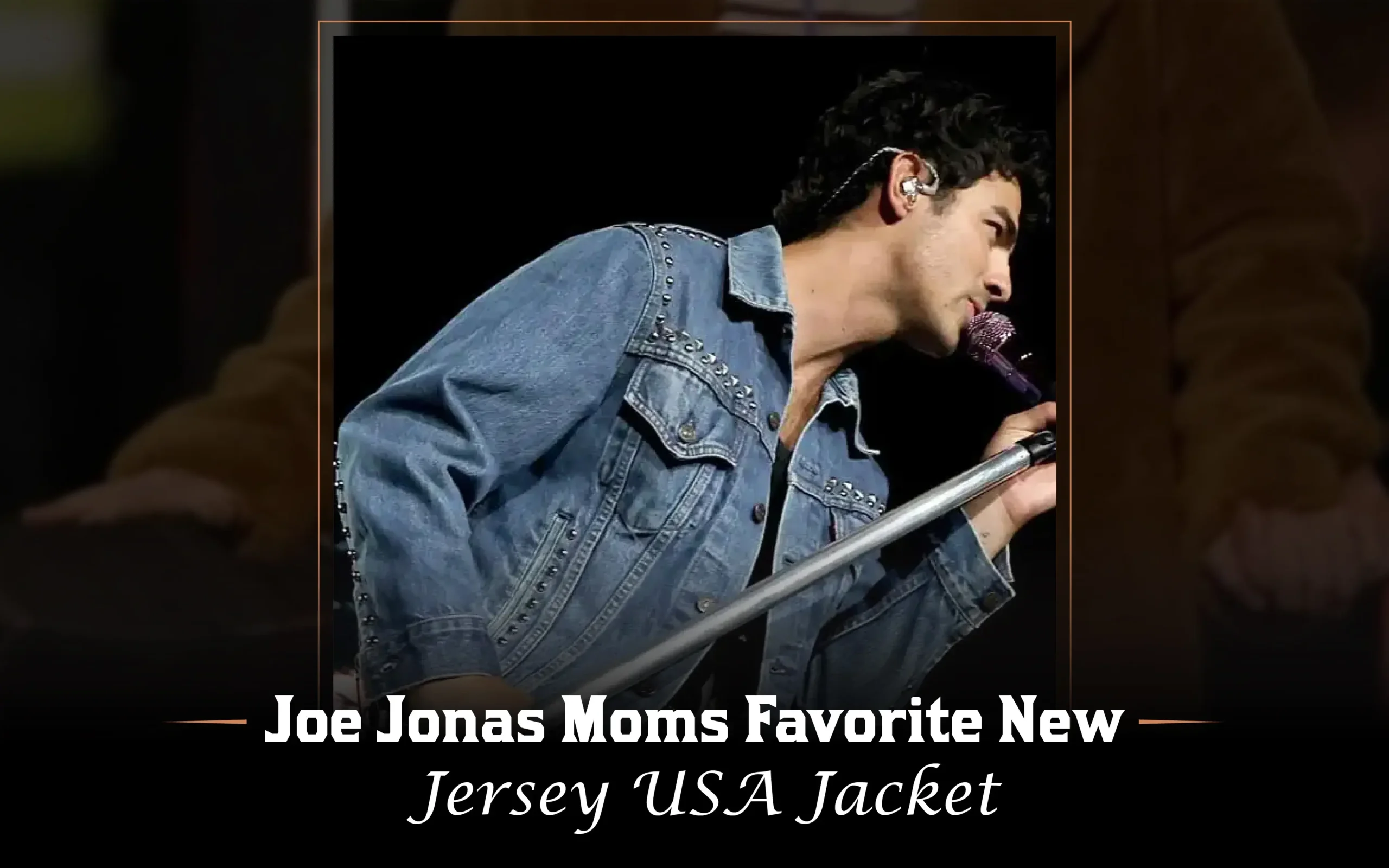 Joe Jonas-Inspired Moms Favorite USA Jacket