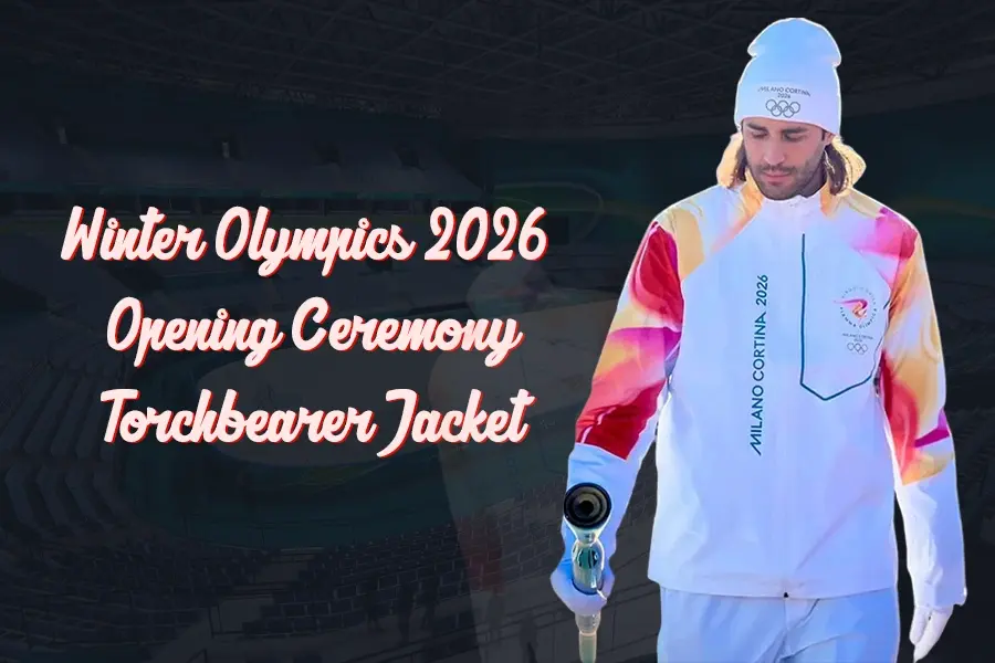 Winter Olympics 2026 Opening Ceremony Torchbearer Jacket