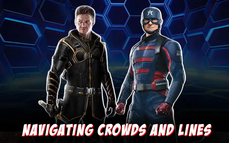 Navigating Crowds and Lines