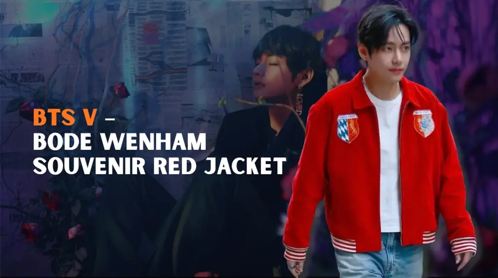 BTS V – Bode Wenham Souvenir Red Jacket