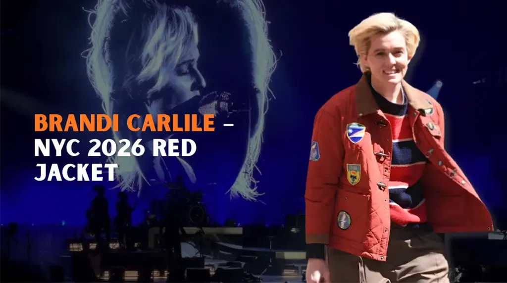 Brandi Carlile – NYC 2026 Red Jacket