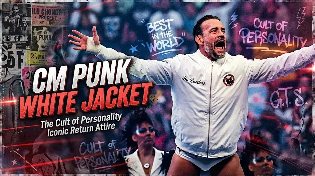 CM Punk White Jacket