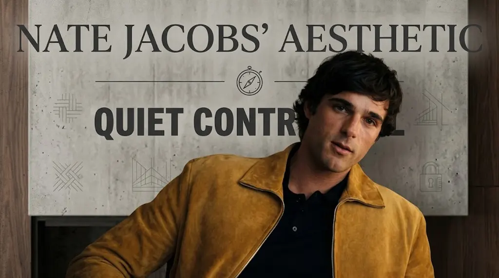 Euphoria S03 Jacob Elordi Suede Leather Jacket