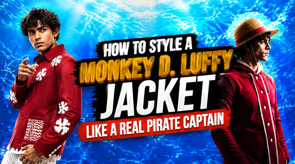 How to Style a Monkey D. Luffy Jacket Like a Real Pirate Captain