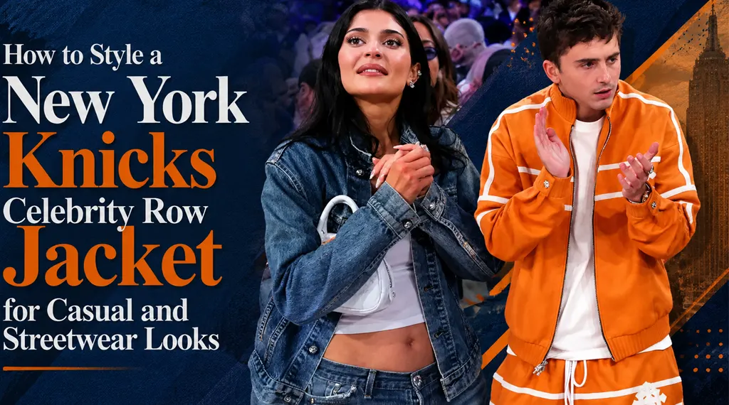 How to Style a New York Knicks Celebrity Row Jacket for Casual and Streetwear Looks