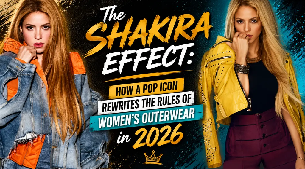 The Shakira Effect How a Pop Icon Rewrites the Rules of Women's Outerwear in 2026