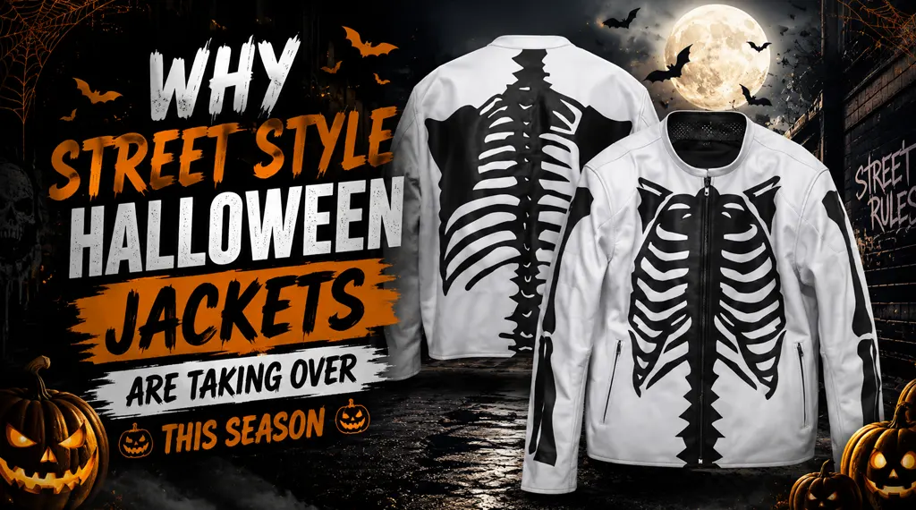 Leather and Biker Jackets That Own the Halloween Night