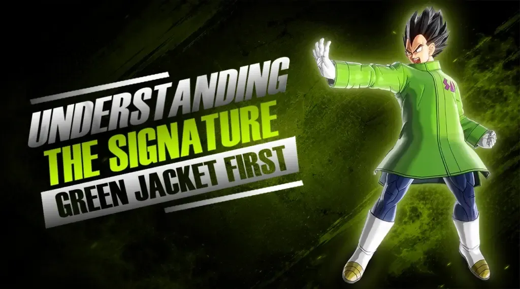 Signature Green Jacket Dragon Ball Z