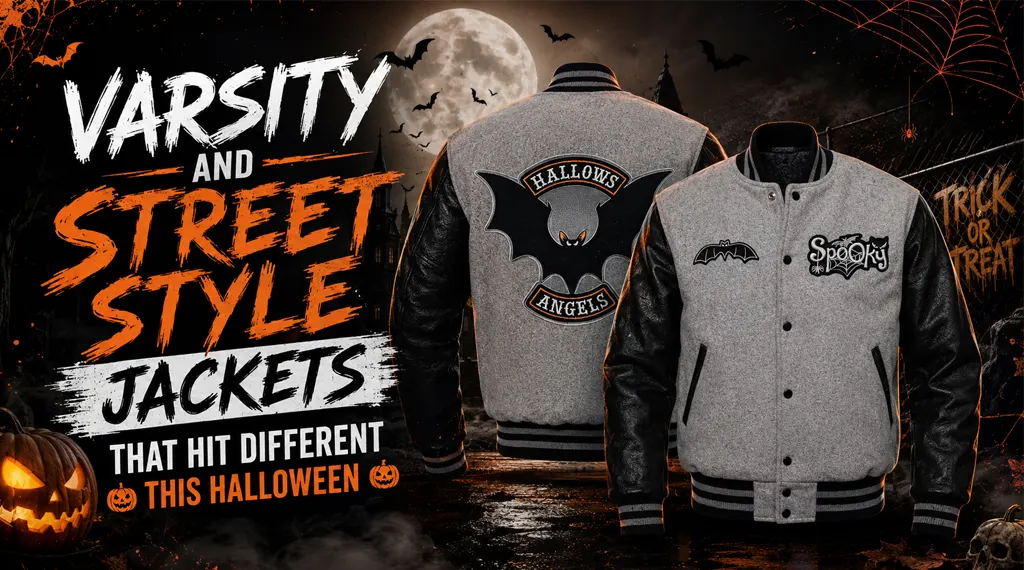 Varsity and Street Style Jackets That Hit Different This Halloween