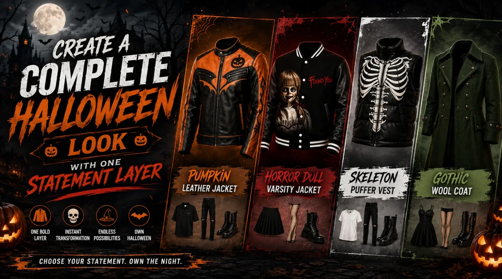 Create a Complete Halloween Look With One Statement Layer
