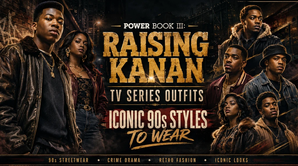 Explore Power Book III Raising Kanan TV Series Outfits From Seasons 4 to 5