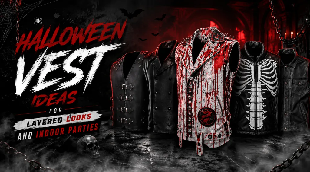 Halloween Vest Ideas for Layered Looks and Indoor Parties