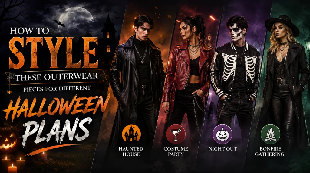 How to Style These Outerwear Pieces for Different Halloween Plans