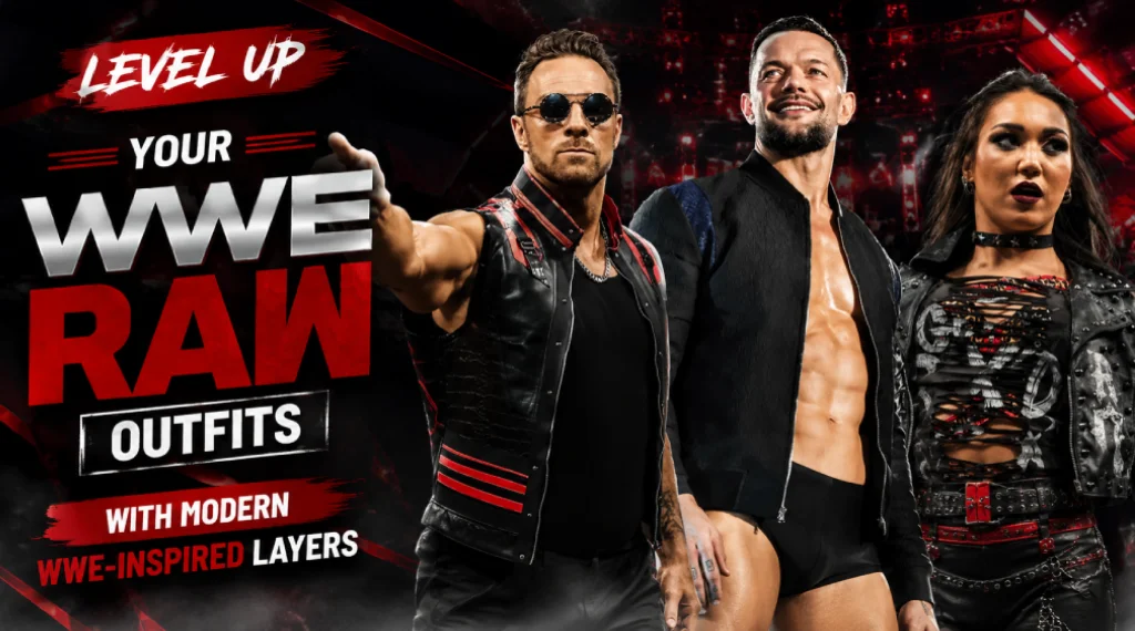 Level Up Your WWE RAW Outfits With Modern WWE-Inspired Layers