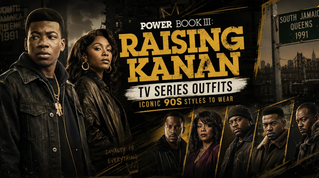 Power Book III Raising Kanan TV Series Outfits Iconic 90s Styles to Wear