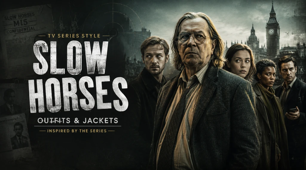 Slow Horses TV Series Outfits and Jackets Inspired by the Series