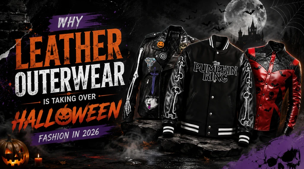 Why Leather Outerwear Is Taking Over Halloween Fashion in 2026