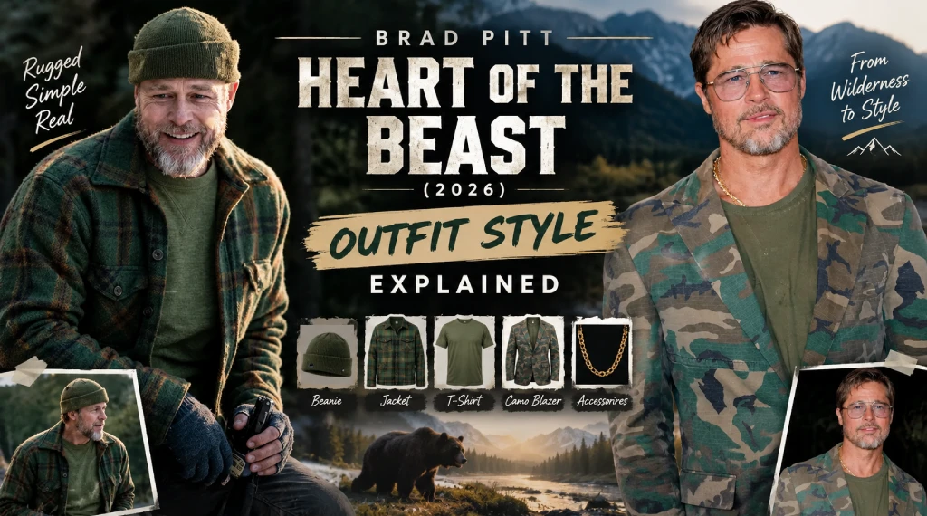Brad Pitt Heart of the Beast 2026 Outfit Style Explained