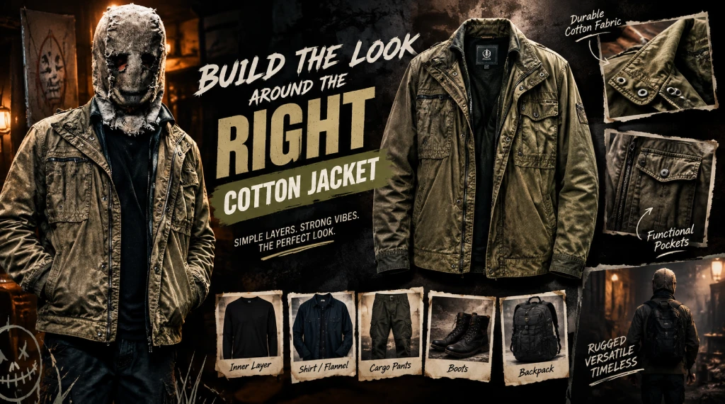 Build the Look Around the Right Cotton Jacket