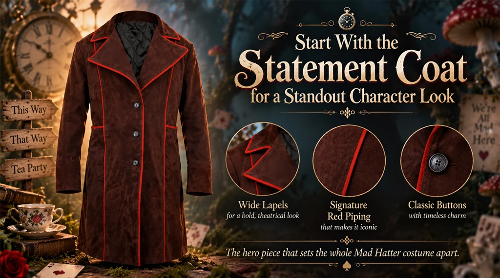 Start With the Statement Coat for a Standout Character Look