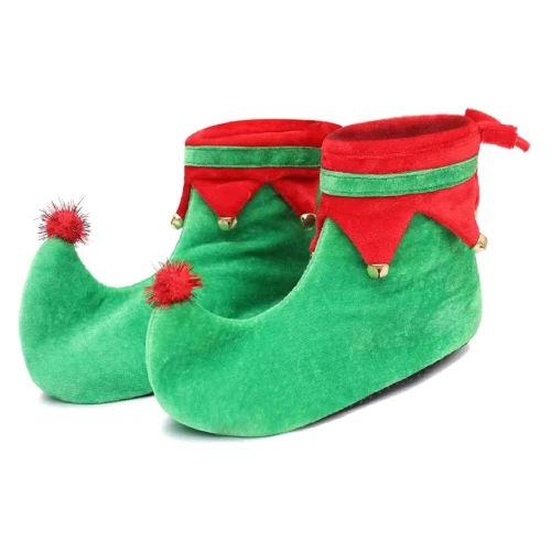 Style Around The Grinch Santa Clause Costume Shoes