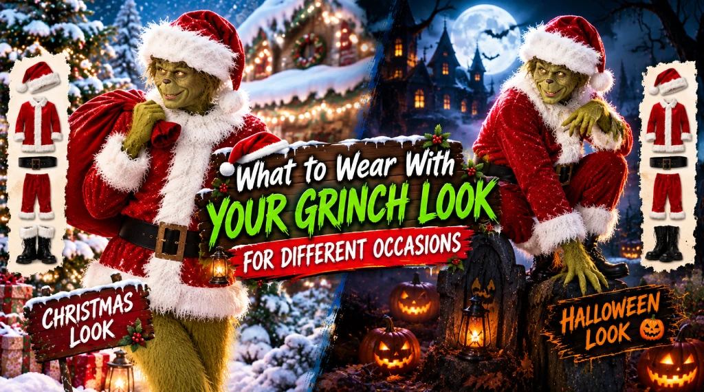 What to Wear With Your Grinch Look for Different Occasions
