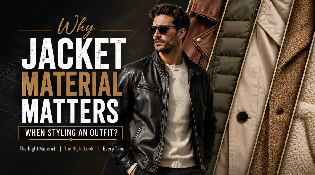 Why Jacket Material Matters When Styling an Outfit?