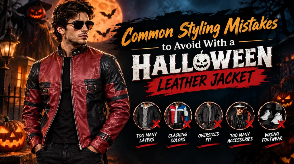 Common Styling Mistakes to Avoid With a Halloween Leather Jacket